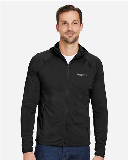 Black Leconte Full-Zip Hooded Jacket - M15383