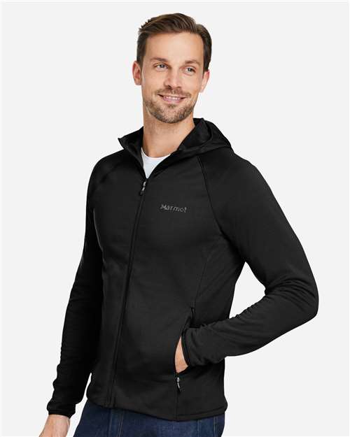 Black Leconte Full-Zip Hooded Jacket - M15383