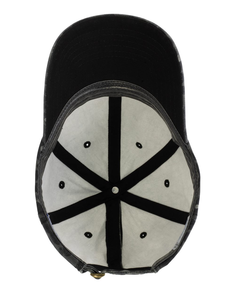 Black Leopard Women's Garment-Washed Fashion Print Cap - HATTIE