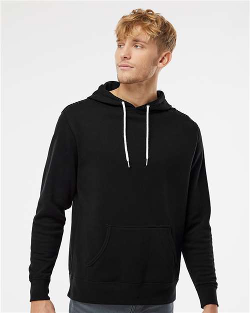 Black Lightweight Hooded Sweatshirt - AFX90UN