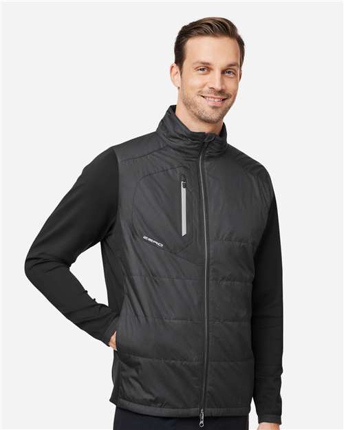 Black Lightweight Hybrid Jacket - W1018