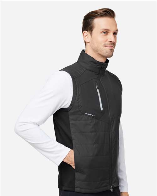 Black Lightweight Hybrid Vest - W1008