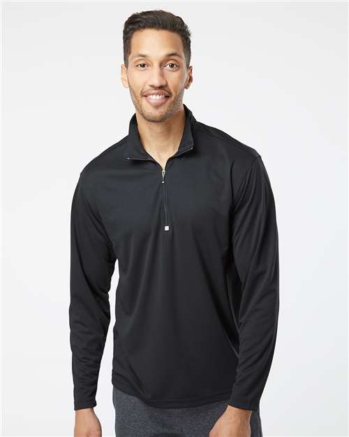 Black Malibu Performance Quarter-Zip Pullover - 350
