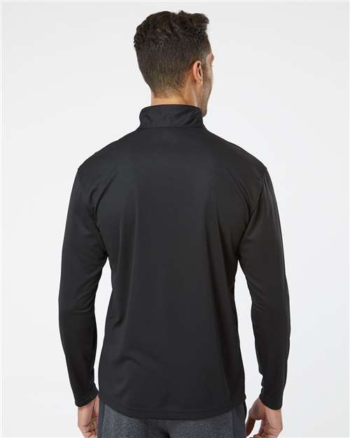 Black Malibu Performance Quarter-Zip Pullover - 350