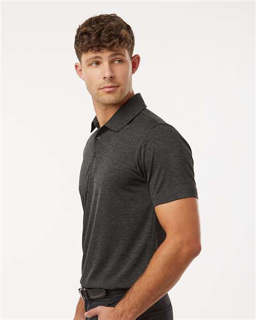 Black Melange Performance Mélange Polo - 4HM00