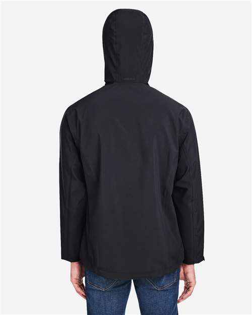 Black Men's Barrier Rain Jacket - CE712