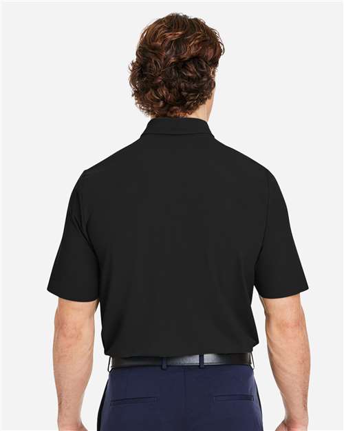 Black Men's CrownLux Performance® Windsor Welded Polo - DG110