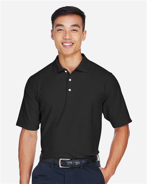 Black Men's DRYTEC20™ Performance Polo - DG150