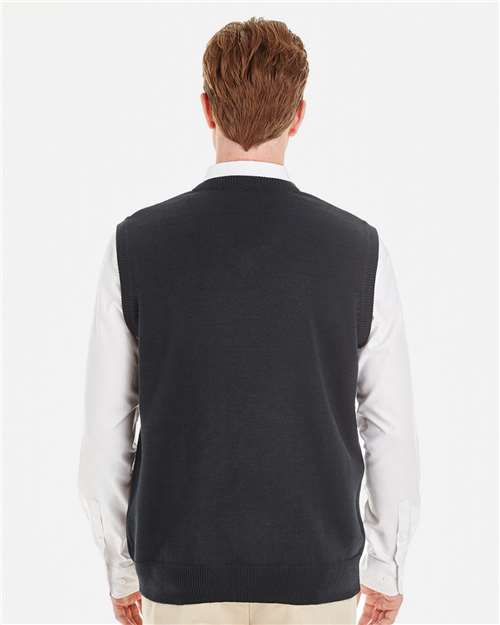Black Men's Pilbloc™ V-Neck Sweater Vest - M415