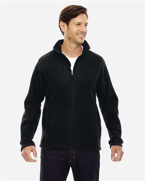 Black Men's Tall Journey Fleece Jacket - 88190T