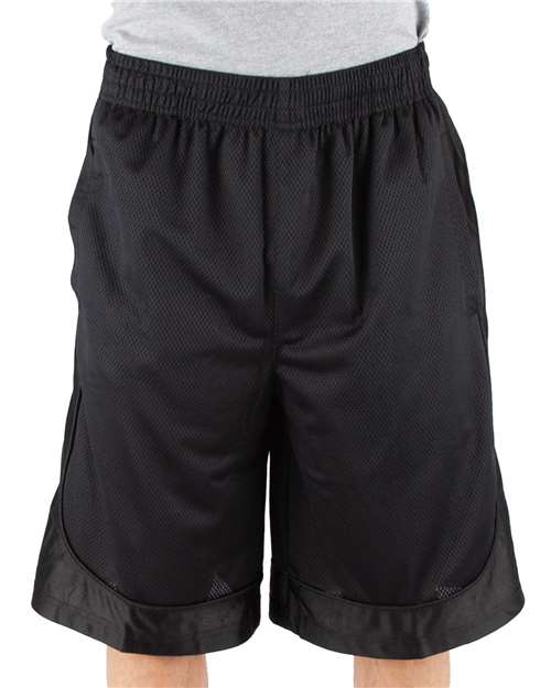 Black Mesh Shorts - SHBMS