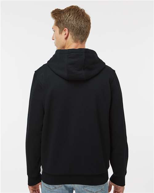 Black Mission Full-Zip Hooded Jacket - 7348