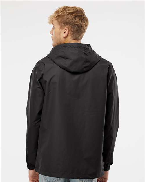 Black Nylon Anorak - EXP94NAW