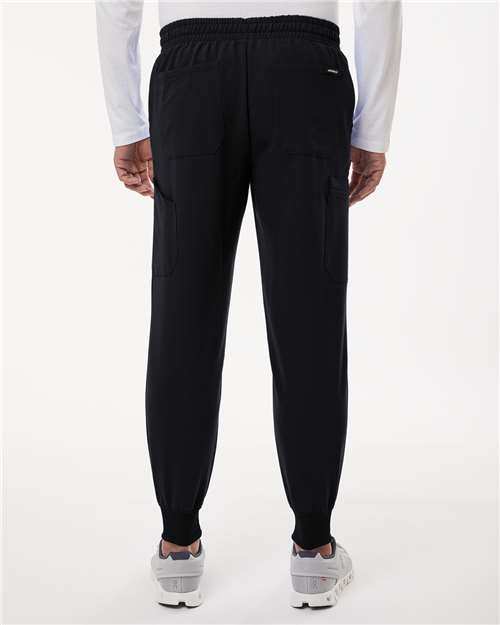 Black Osmo 8-Pocket Scrub Joggers - M20002
