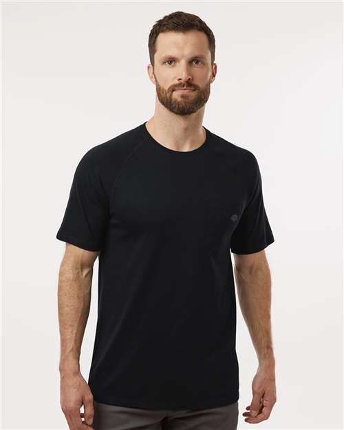 Black Performance Cooling T-Shirt - Tall Sizes - S600T