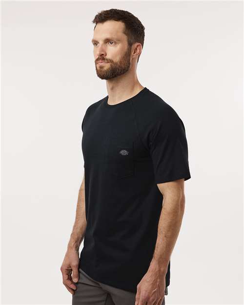 Black Performance Cooling T-Shirt - Tall Sizes - S600T