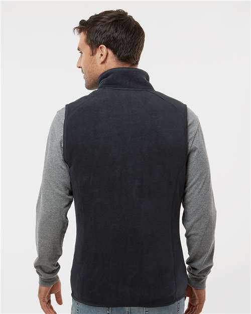 Black Polar Fleece Vest - 3012