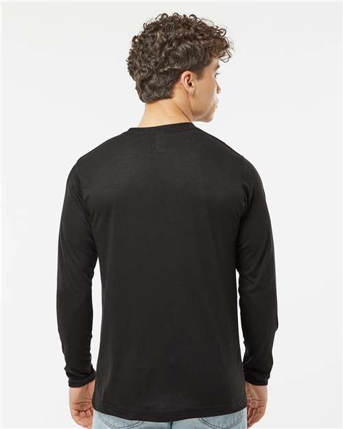 Black Poly-Rich Long Sleeve T-Shirt - 242