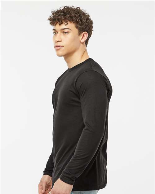 Black Poly-Rich Long Sleeve T-Shirt - 242
