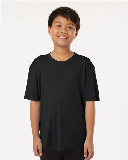 Black Pro-Lock Youth Performance T-Shirt - 48000Y