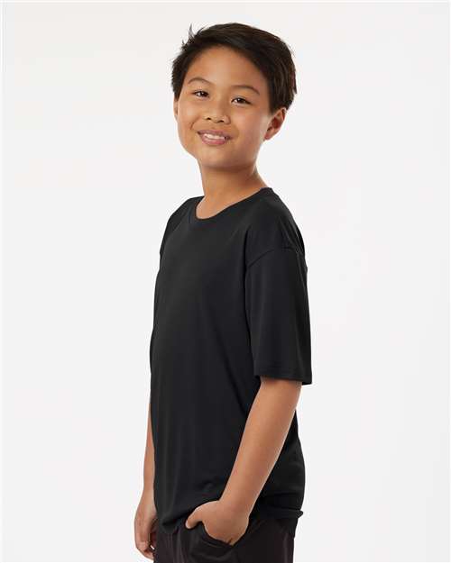 Black Pro-Lock Youth Performance T-Shirt - 48000Y