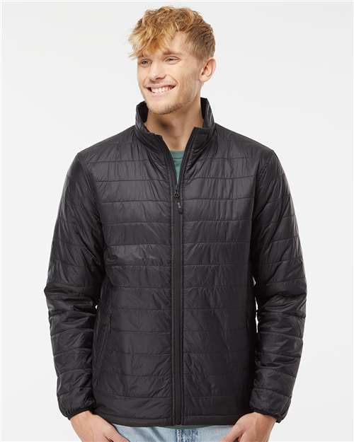 Black Puffer Jacket - EXP100PFZ