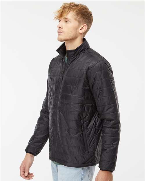 Black Puffer Jacket - EXP100PFZ