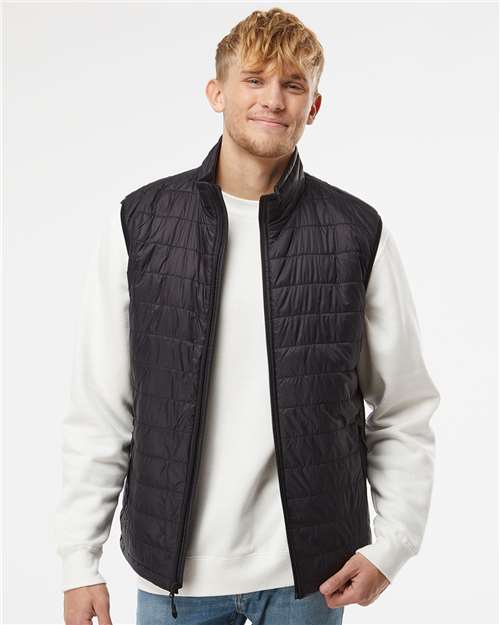 Black Puffer Vest - EXP120PFV