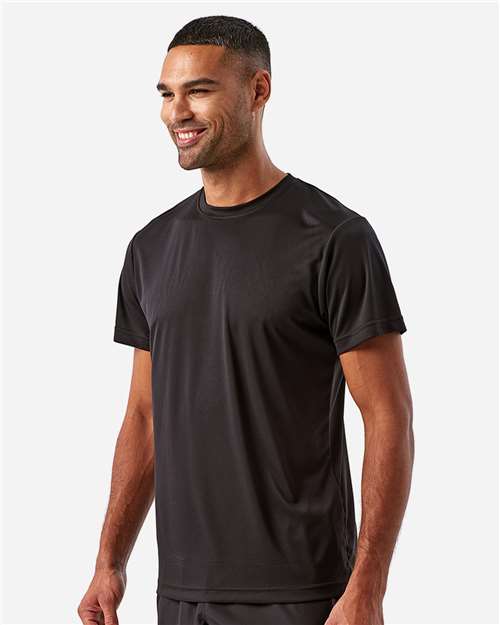 Black Recycled Performance T-Shirt - TD501