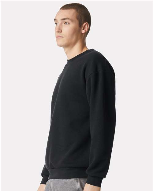 Black ReFlex Fleece Crewneck Sweatshirt - RF496