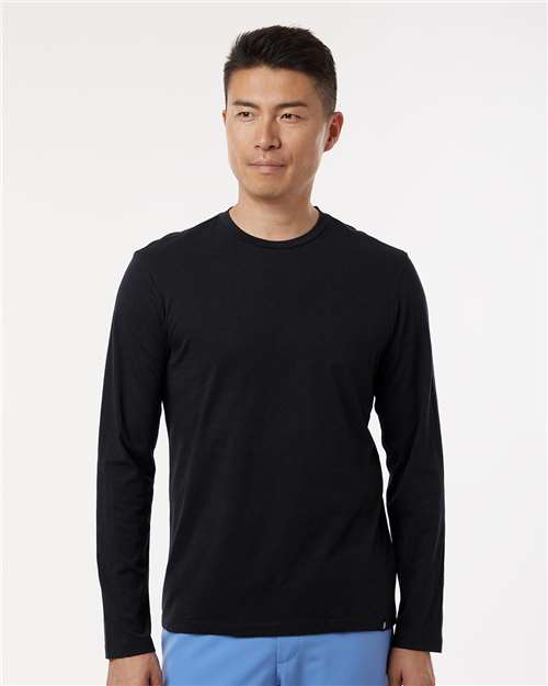Black RegenX Cotton Underscrub Long Sleeve T-Shirt - M30002U