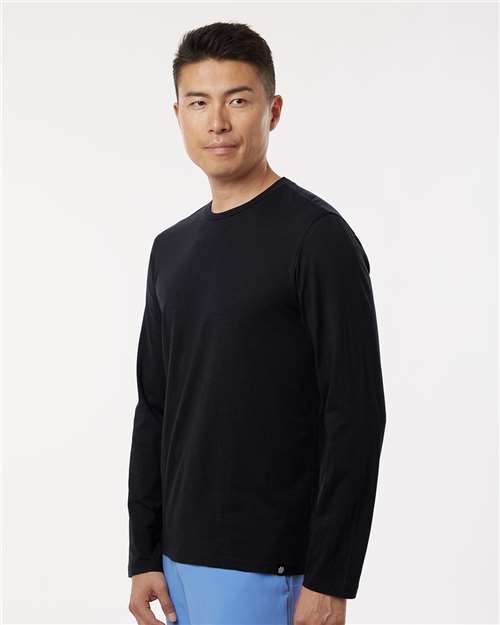 Black RegenX Cotton Underscrub Long Sleeve T-Shirt - M30002U
