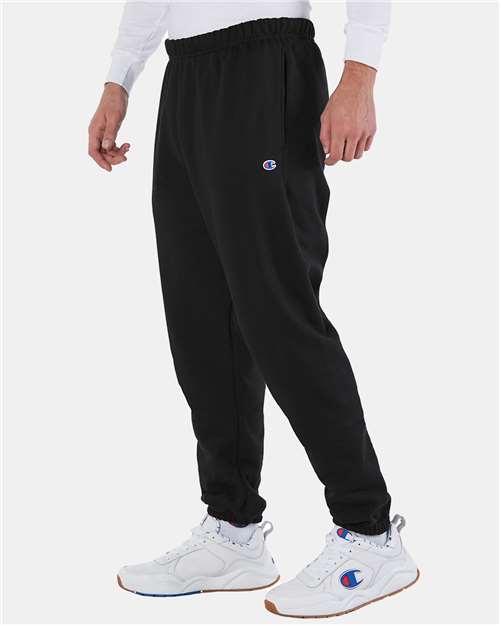 Black Reverse Weave® Sweatpants - RW10