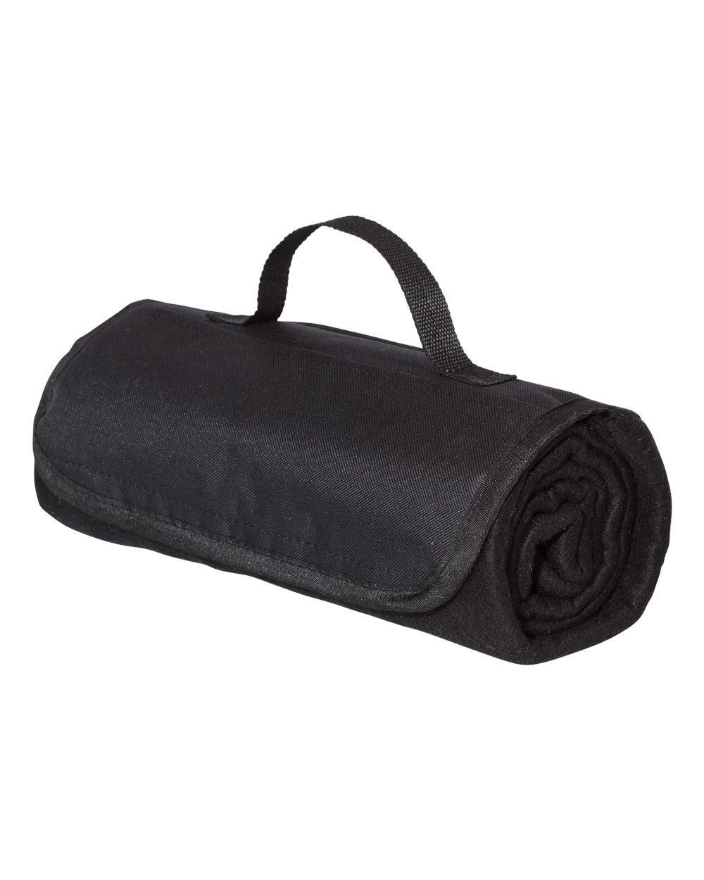 Black Roll Up Blanket - 8718
