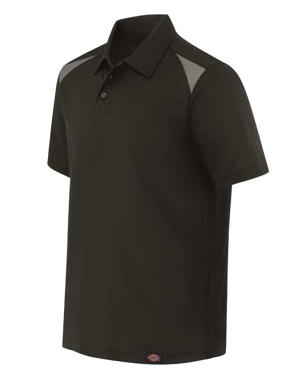 Black/ Smoke Team Performance Short Sleeve Work Shirt - LS66