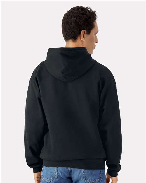 Black Softstyle® Full-Zip Hooded Sweatshirt - SF600