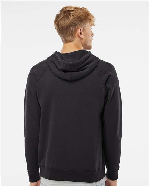 Black Special Blend Raglan Hooded Sweatshirt - PRM33SBP