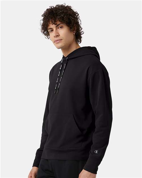 Black Sport Hooded Sweatshirt - CHP180