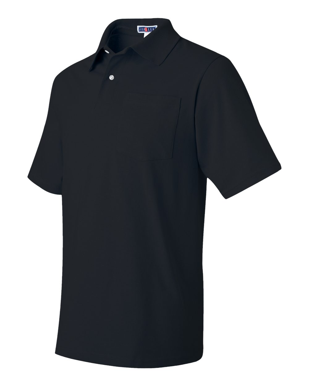 Black SpotShield® 50/50 Polo with Pocket - 436MPR