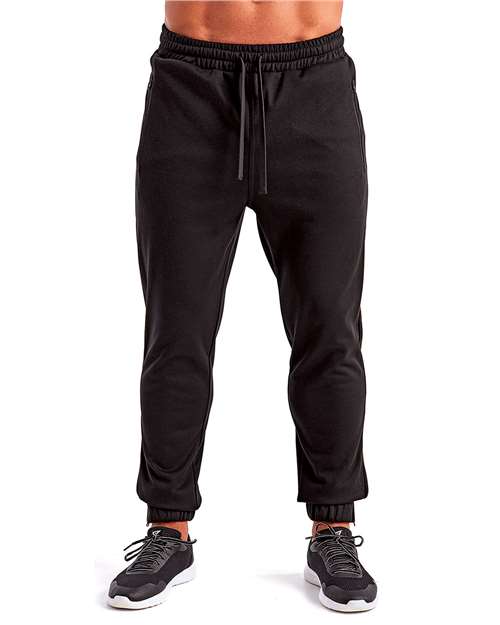 Black Spun Dyed Joggers - TD449