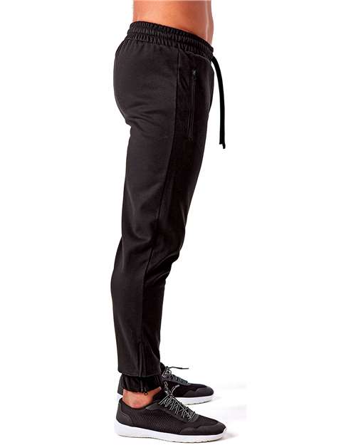 Black Spun Dyed Joggers - TD449