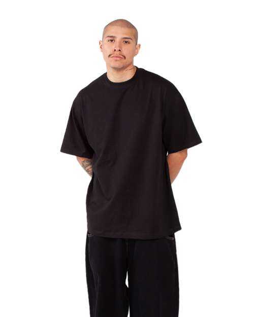 Black Tall Max Heavyweight Short Sleeve T-Shirt - SHMHSST