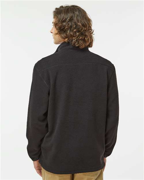 Black Timber Mountain Fleece Pullover - 7356