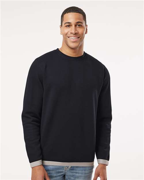 Black/ Titanium The Statement Fleece Crewneck Sweatshirt - 6789