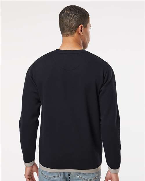 Black/ Titanium The Statement Fleece Crewneck Sweatshirt - 6789