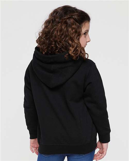 Black Toddler Pullover Fleece Hoodie - 3326