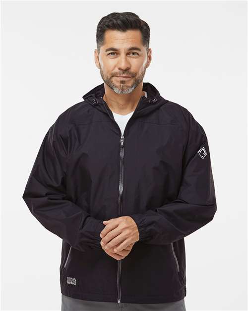 Black Torrent Waterproof Hooded Jacket - 5335