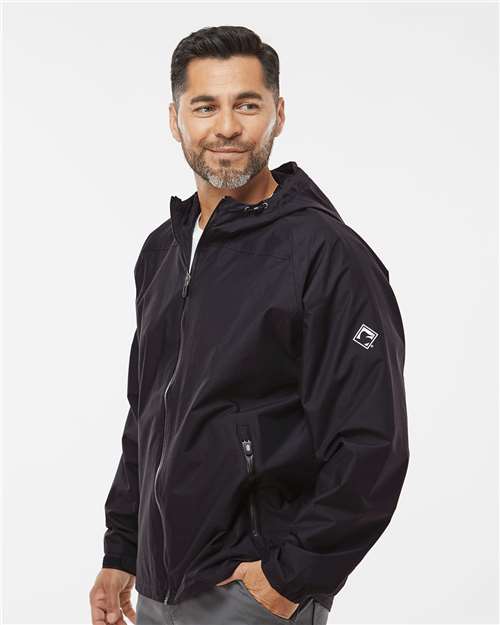 Black Torrent Waterproof Hooded Jacket - 5335