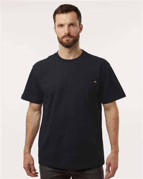 Black Traditional Heavyweight T-Shirt - WS50-D