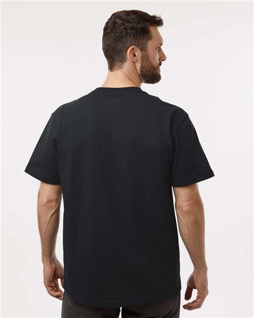 Black Traditional Heavyweight T-Shirt - WS50-D